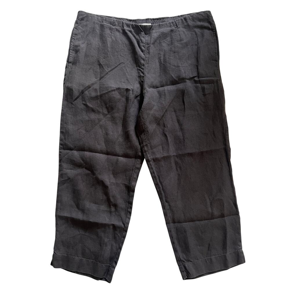 Pure J Jill Linen drawstring pants